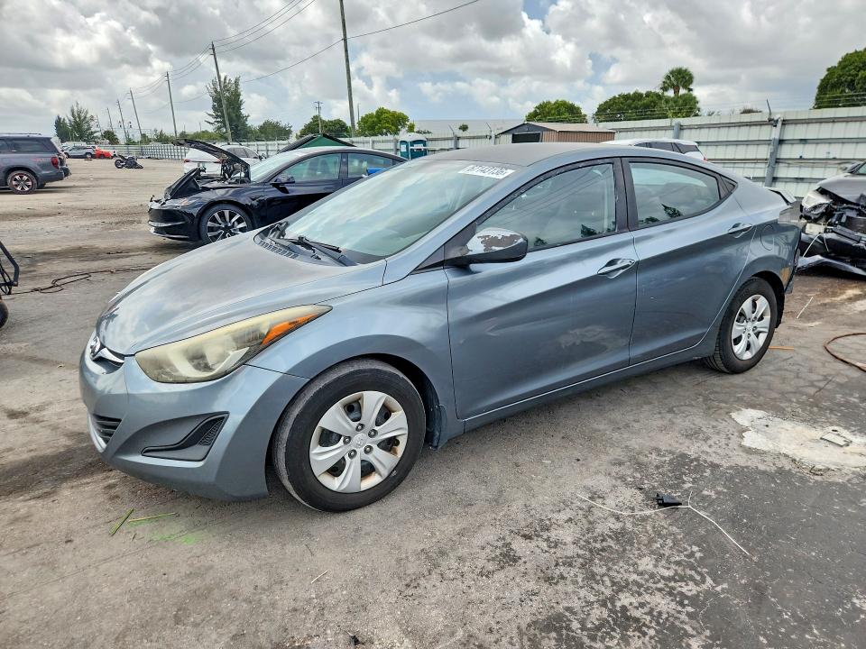 Auction sale of the 2016 Hyundai Elantra, vin: KMHDH4AE5GU637346, lot number: 67143136