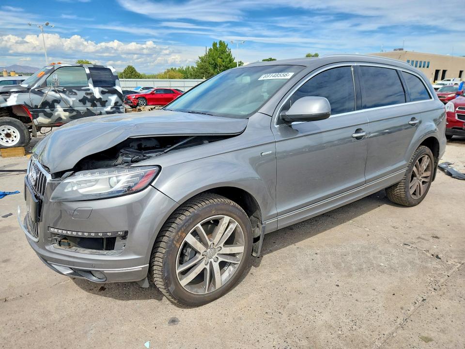 69148556 :رقم المزاد ، WA1LGAFE9FD029722 vin ، 2015 Audi Q7 مزاد بيع