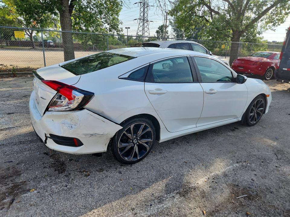 67791896 :رقم المزاد ، 2HGFC2F83MH504426 vin ، 2021 Honda Civic مزاد بيع