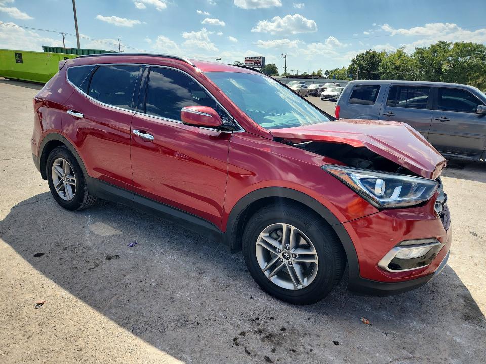 2018 Hyundai Santa Fe Sport მანქანა იყიდება აუქციონზე, vin: 5XYZU3LB0JG505638, აუქციონის ნომერი: 67795406