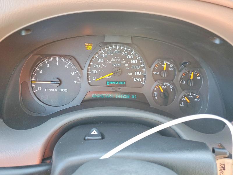 2003 Chevrolet Trailblazer მანქანა იყიდება აუქციონზე, vin: 1GNDS13S932243305, აუქციონის ნომერი: 69416106