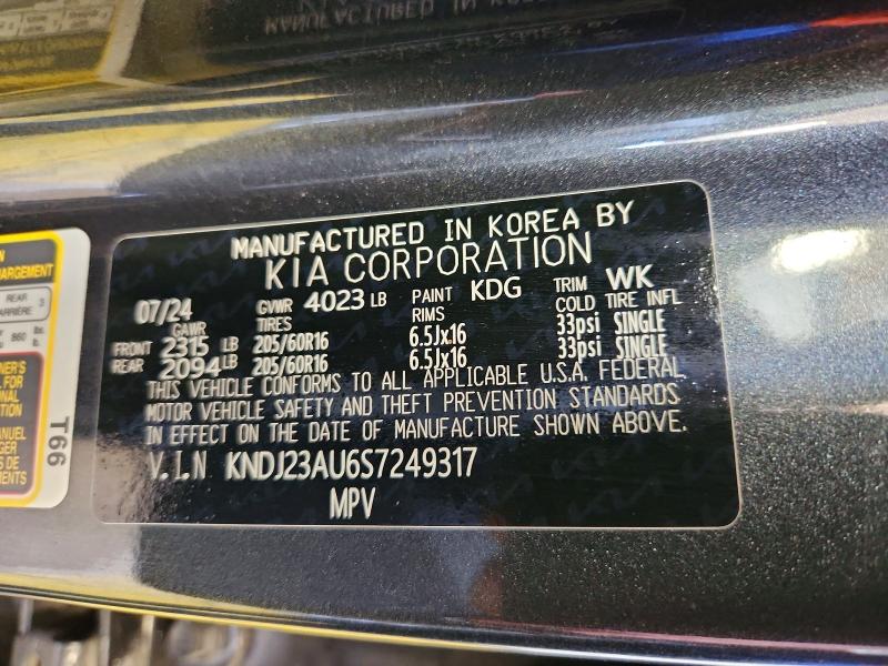 Aukcja sprzedaży 2025 Kia Soul, vin: KNDJ23AU6S7249317, numer aukcji: 68190236