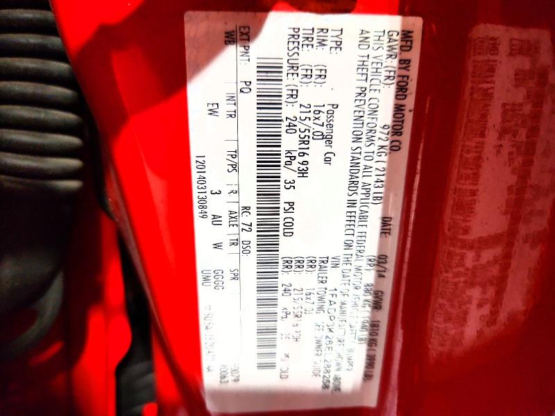 Продаж на аукціоні авто 2014 Ford Focus, vin: 1FADP3K26EL288258, номер лоту: 70560236