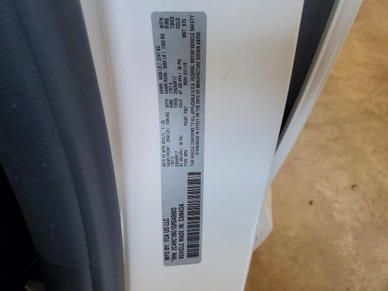 67930886 :رقم المزاد ، 2C4RC1BG1SR540903 vin ، 2025 Chrysler Pacifica مزاد بيع