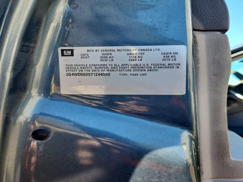 Aukcja sprzedaży 2007 Buick Lacrosse, vin: 2G4WD582571244559, numer aukcji: 68112596