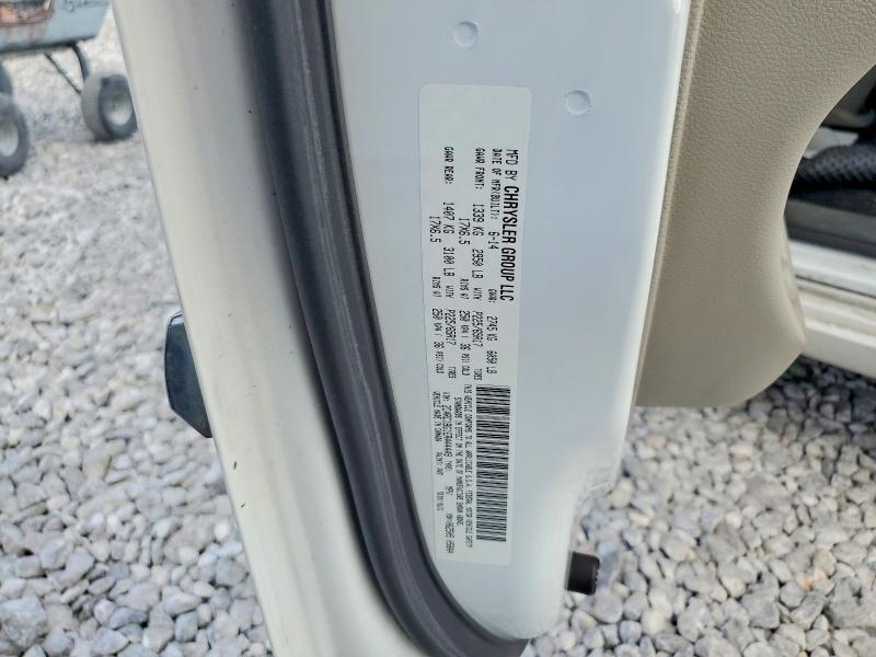 Продаж на аукціоні авто 2014 Chrysler Town & Country, vin: 2C4RC1BG1ER444449, номер лоту: 68964516