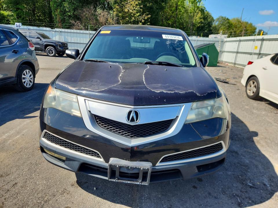 69165836 :رقم المزاد ، 2HNYD2H26BH529566 vin ، 2011 Acura Mdx مزاد بيع