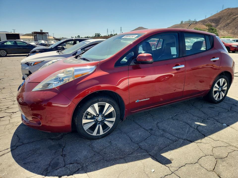Auction sale of the 2014 Nissan Leaf, vin: 1N4AZ0CP4EC336300, lot number: 69889246