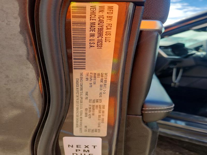 Продаж на аукціоні авто 2024 Jeep Grand Cherokee, vin: 1C4RJYB69RC182331, номер лоту: 67359136