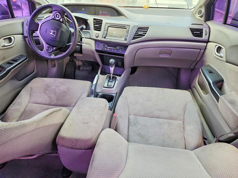 70016696 :رقم المزاد ، JHMFB4F27CS005868 vin ، 2012 Honda Civic مزاد بيع