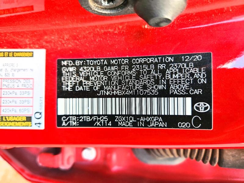 Продажа на аукционе авто 2021 Toyota C-hr, vin: JTNKHMBX4M1107535, номер лота: 68234266
