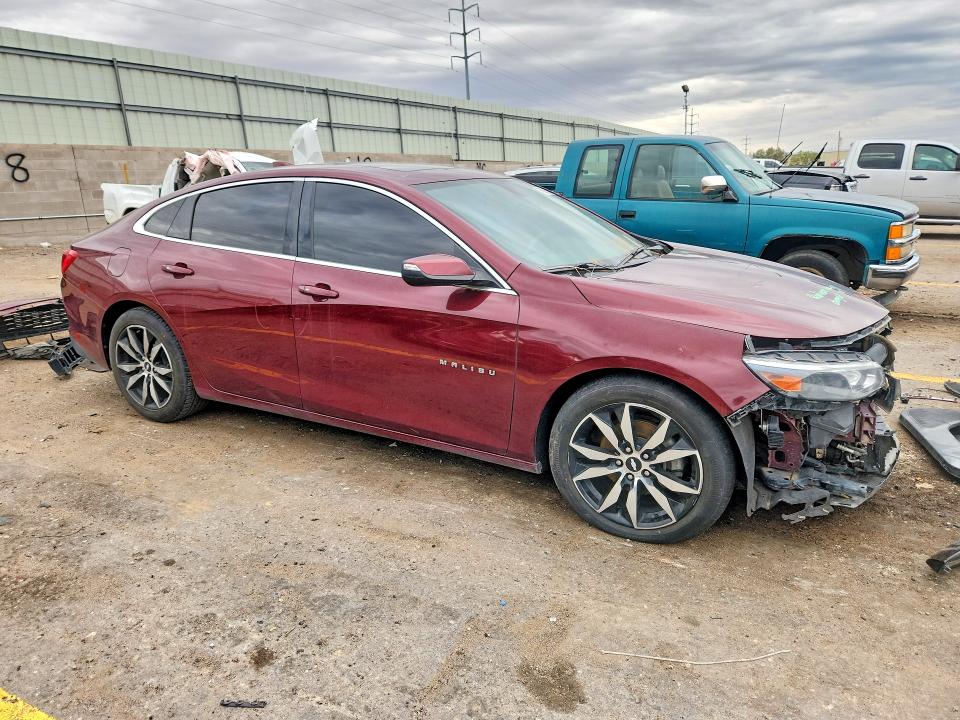 70487136 :رقم المزاد ، 1G1ZE5ST1GF293601 vin ، 2016 Chevrolet Malibu مزاد بيع