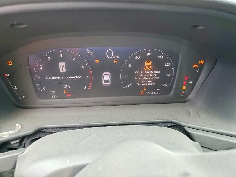 2025 Honda Accord მანქანა იყიდება აუქციონზე, vin: 1HGCY1F41SA052824, აუქციონის ნომერი: 64818186