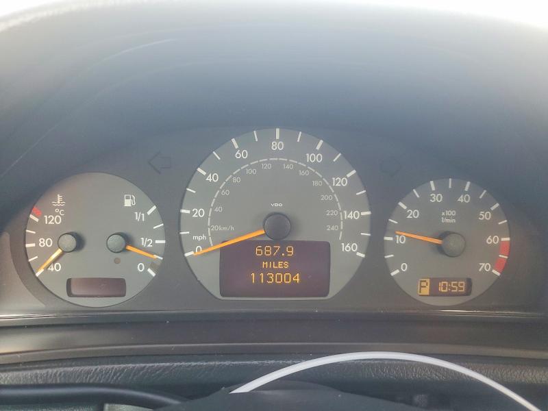 2002 Mercedes-benz Clk მანქანა იყიდება აუქციონზე, vin: WDBLJ70G72T119373, აუქციონის ნომერი: 65953576