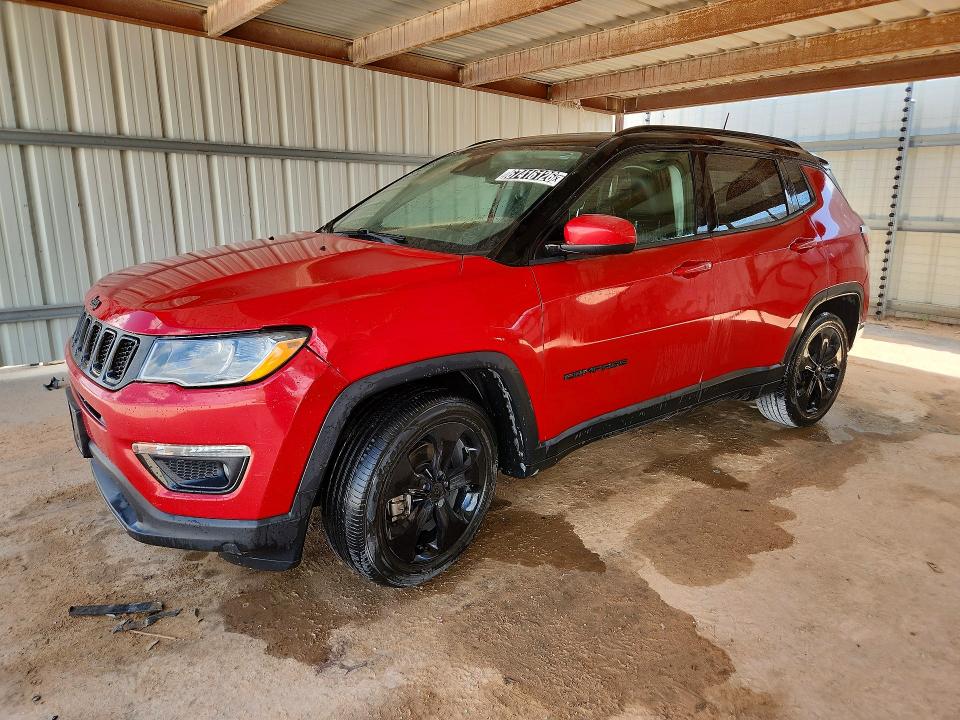 2021 Jeep Compass მანქანა იყიდება აუქციონზე, vin: 3C4NJCBB5MT587324, აუქციონის ნომერი: 67416126