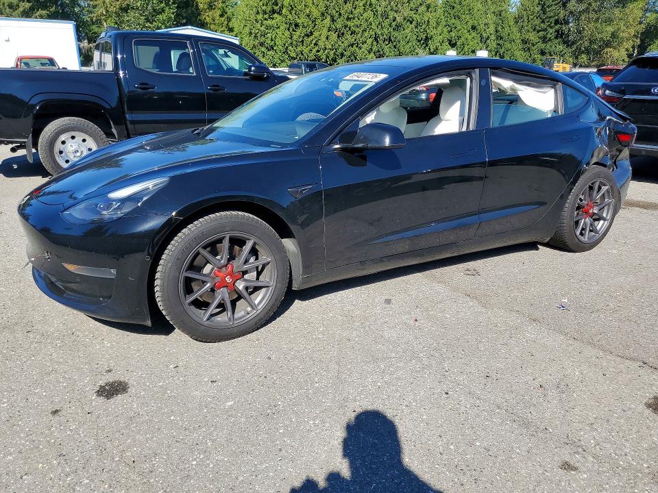 Продажа на аукционе авто 2021 Tesla Model 3, vin: 5YJ3E1EB1MF924940, номер лота: 69407736
