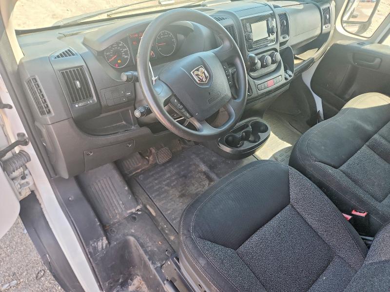 68625816 :رقم المزاد ، 3C6LRVDG1ME512636         vin ، 2021 Ram Promaster 2500 مزاد بيع