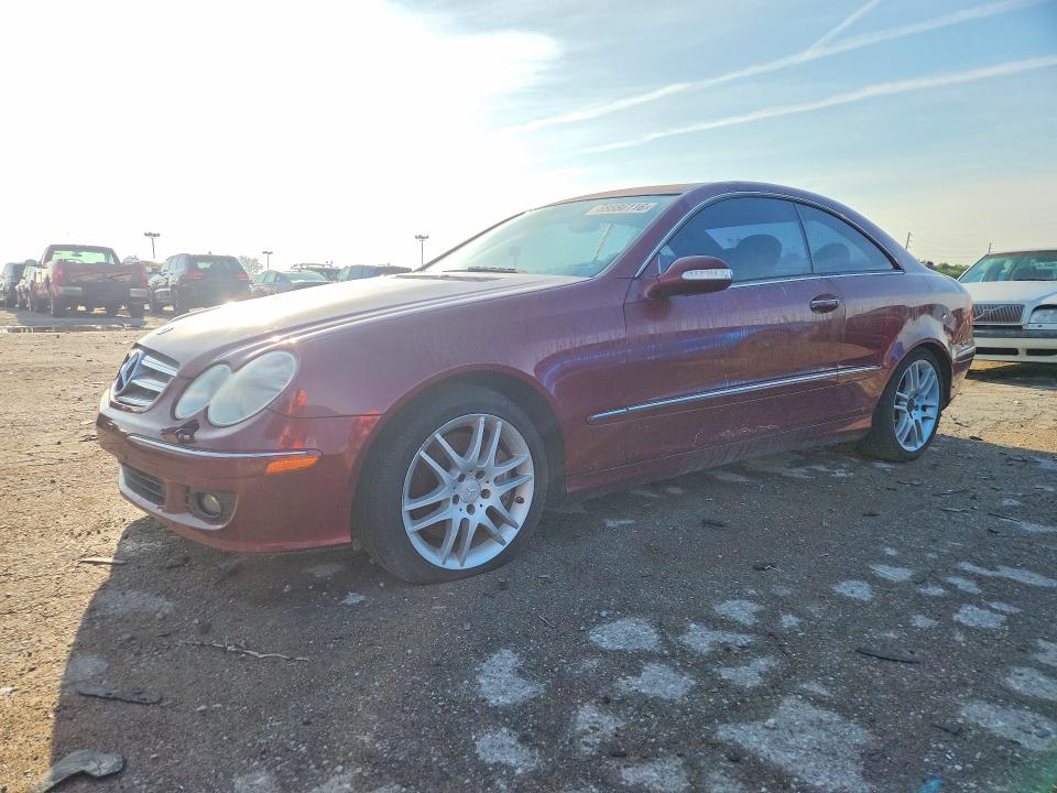 2008 Mercedes-benz Clk მანქანა იყიდება აუქციონზე, vin: WDBTJ56HX8F252981, აუქციონის ნომერი: 68886116
