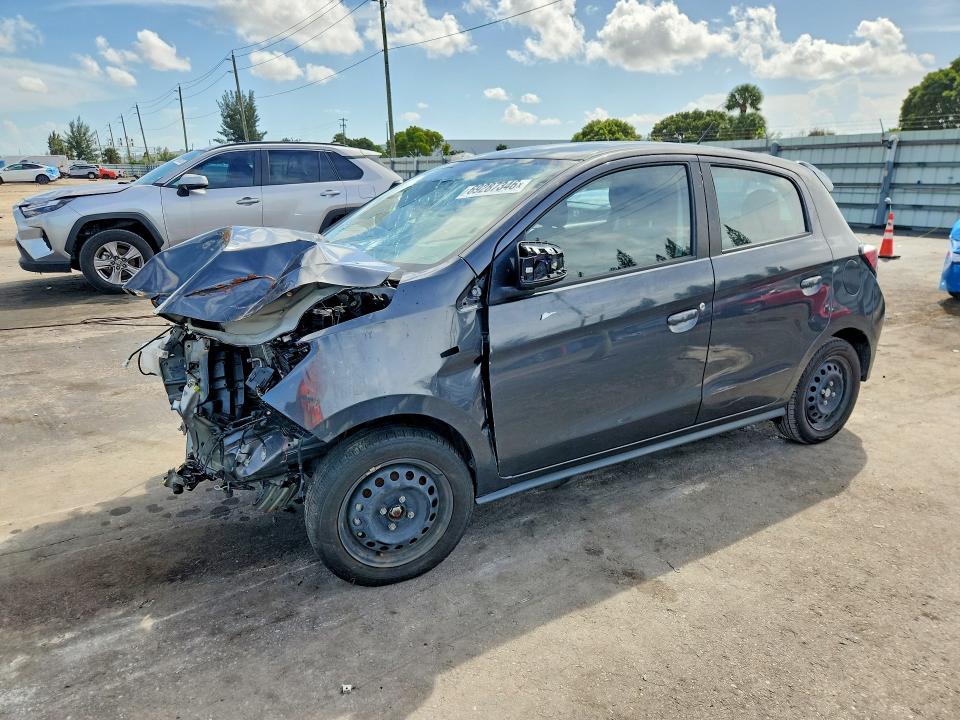 2024 Mitsubishi Mirage მანქანა იყიდება აუქციონზე, vin: ML32AUHJ4RH029335, აუქციონის ნომერი: 69287346