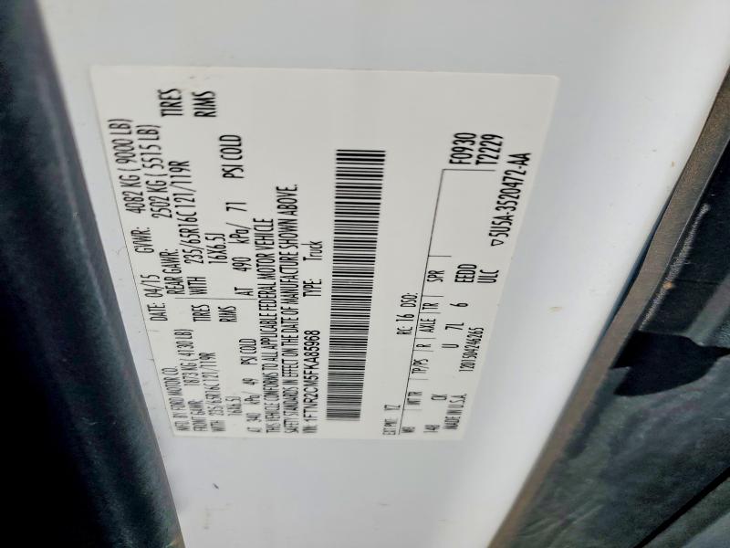 2015 Ford Transit მანქანა იყიდება აუქციონზე, vin: 1FTNR2CM5FKA85968, აუქციონის ნომერი: 68055086