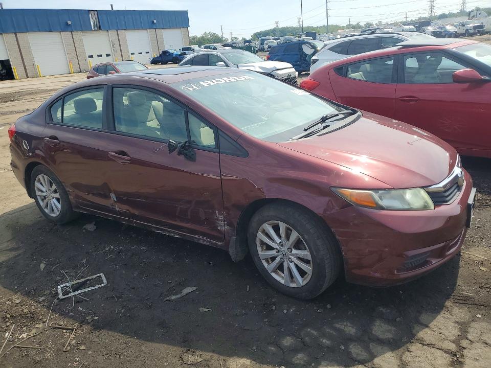 Продаж на аукціоні авто 2012 Honda Civic, vin: 19XFB2F81CE098013, номер лоту: 67434686