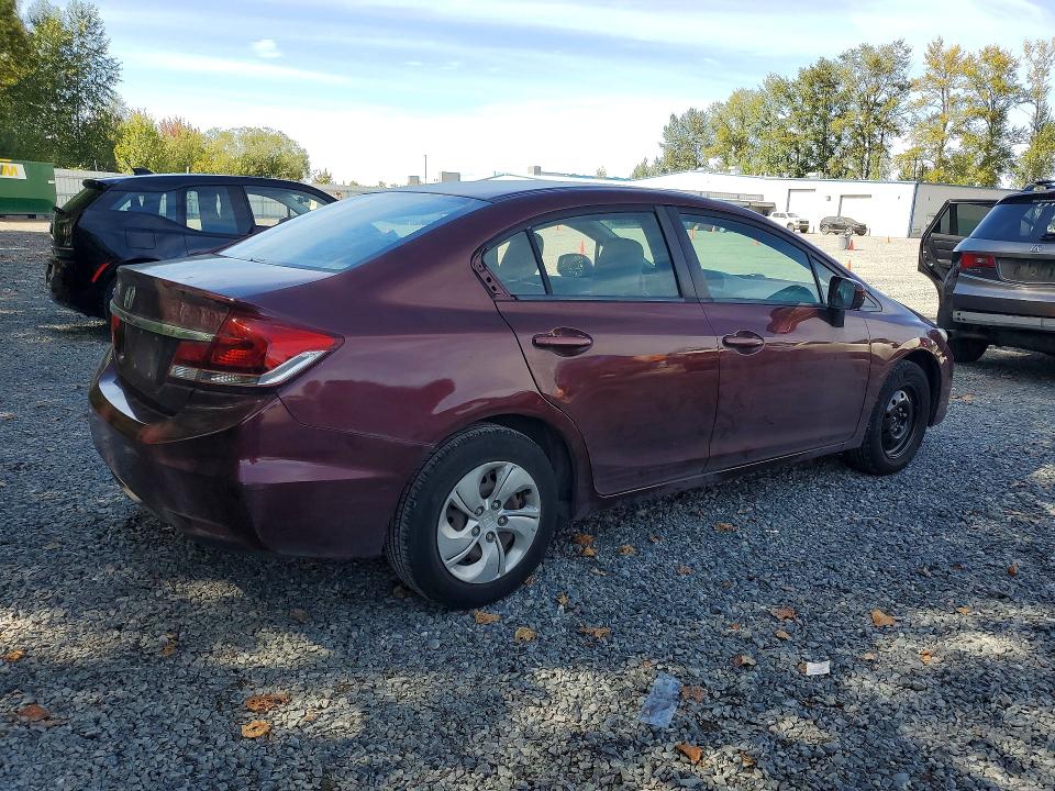 67868666 :رقم المزاد ، 19XFB2F54DE242306 vin ، 2013 Honda Civic مزاد بيع