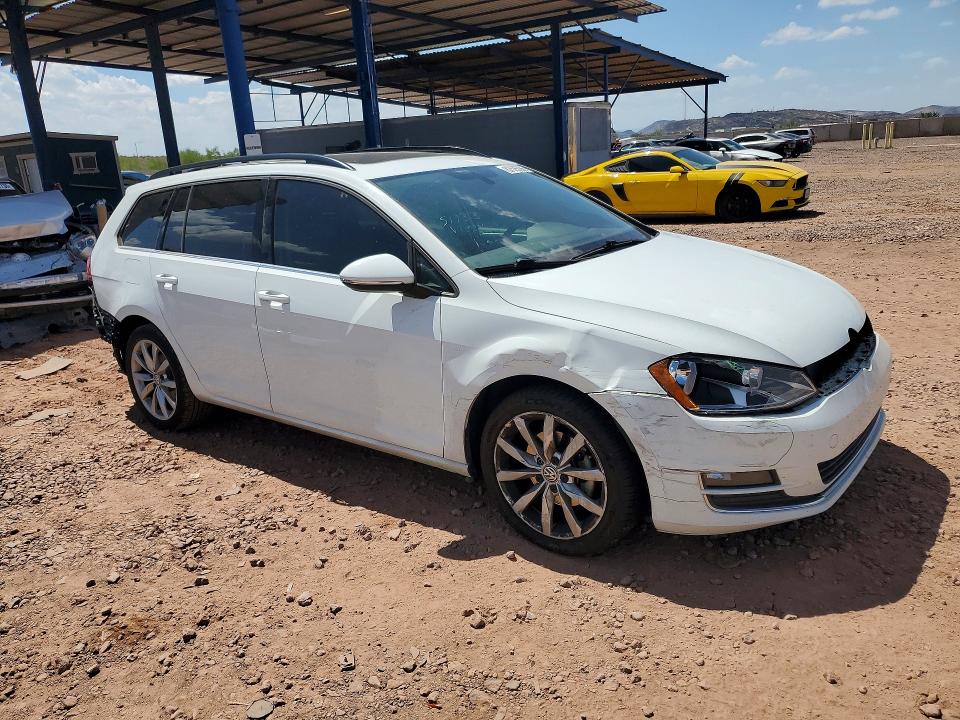 2015 Volkswagen Golf Sportwagen მანქანა იყიდება აუქციონზე, vin: 3VWC17AU4FM509788, აუქციონის ნომერი: 67525386