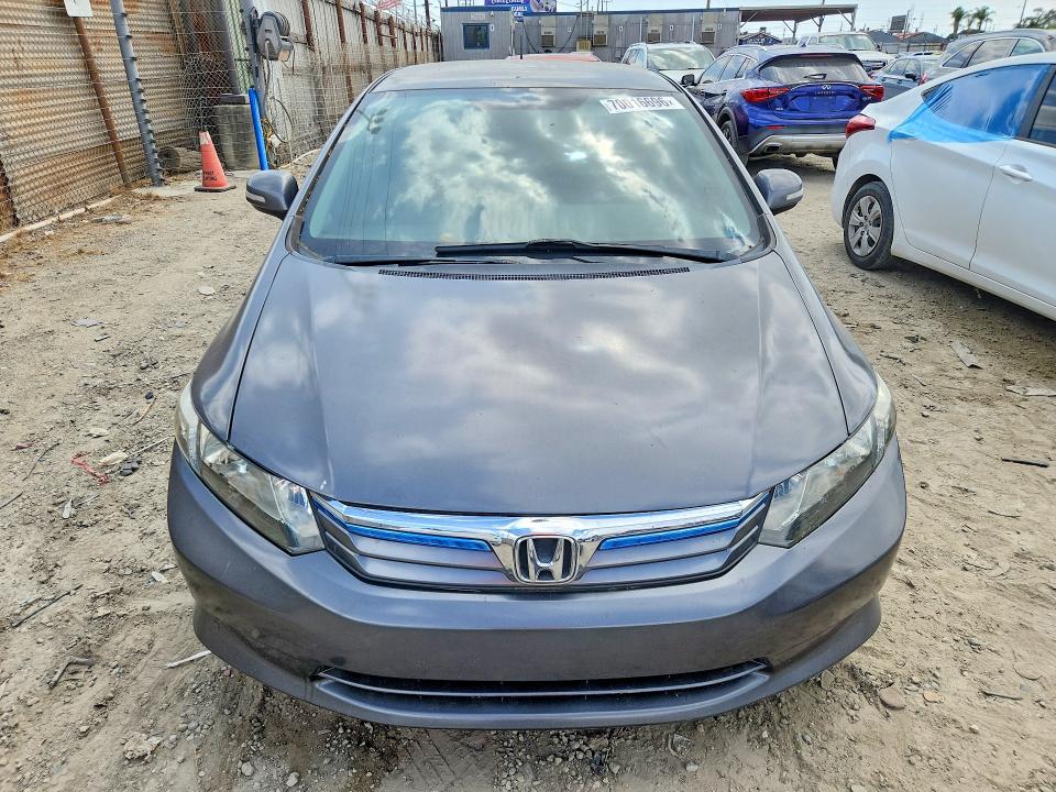 70016696 :رقم المزاد ، JHMFB4F27CS005868 vin ، 2012 Honda Civic مزاد بيع