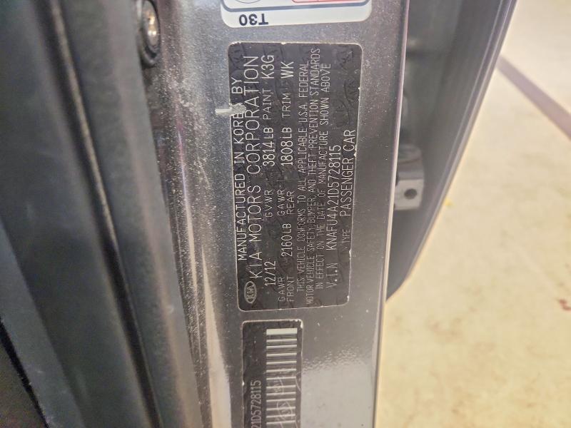 Aukcja sprzedaży 2013 Kia Forte, vin: KNAFU4A21D5728115, numer aukcji: 67855916