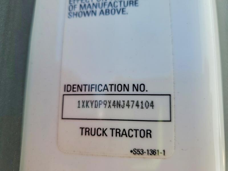 Aukcja sprzedaży 2022 Kenworth T680, vin: 1XKYDP9X4NJ474104, numer aukcji: 69309346