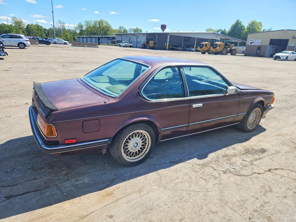 1985 Bmw 635 მანქანა იყიდება აუქციონზე, vin: WBAEC710909403066, აუქციონის ნომერი: 69394796