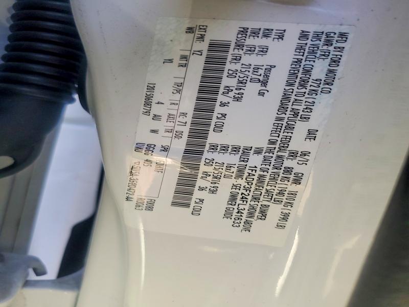 2015 Ford Focus მანქანა იყიდება აუქციონზე, vin: 1FADP3F24FL341633, აუქციონის ნომერი: 70360406