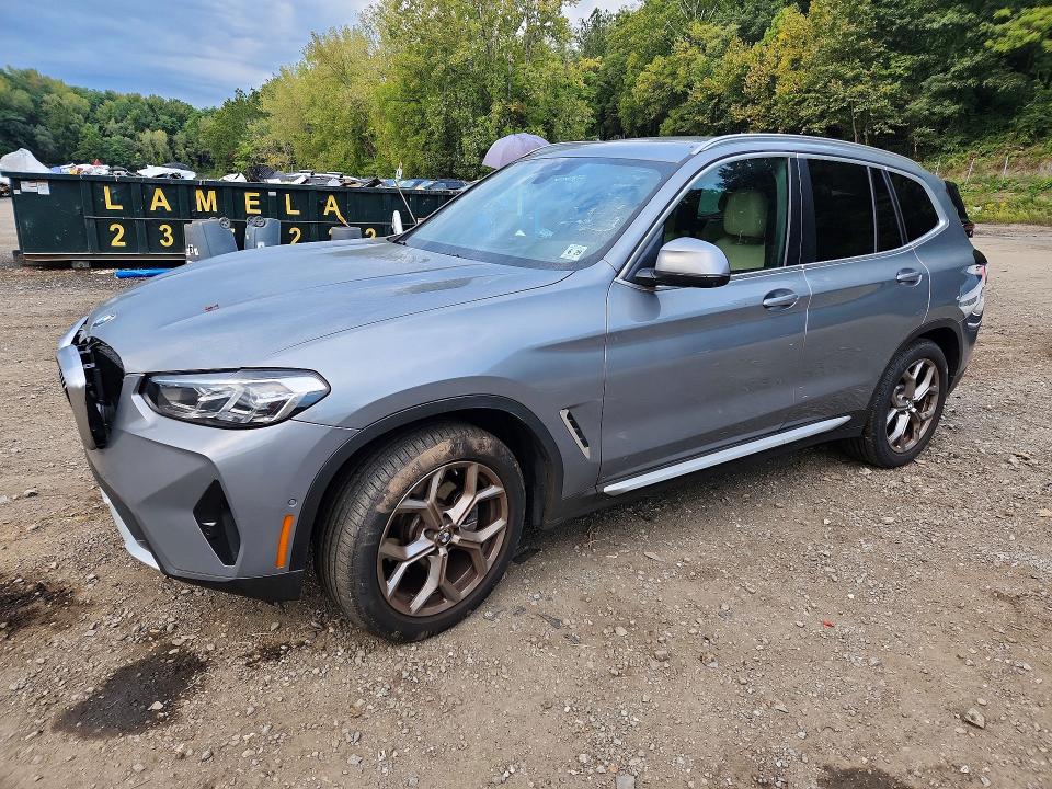 2024 Bmw X3 მანქანა იყიდება აუქციონზე, vin: 5UX53DP08R9W98973, აუქციონის ნომერი: 69213446