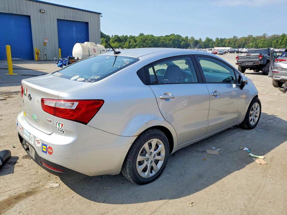 2015 Kia Rio მანქანა იყიდება აუქციონზე, vin: KNADM4A35F6467536, აუქციონის ნომერი: 67202606