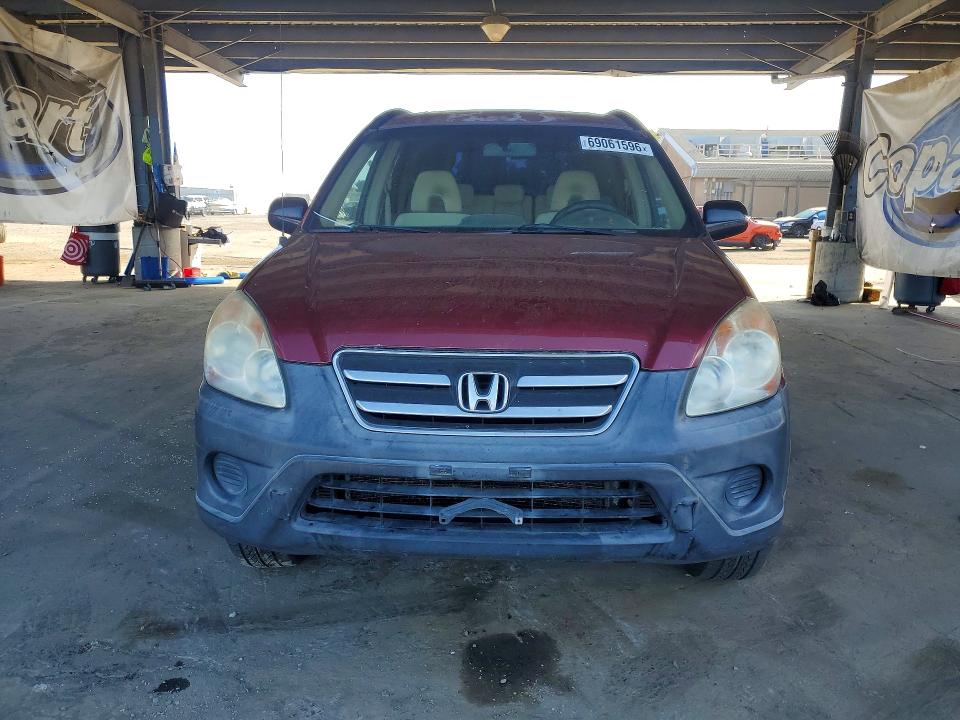 69061596 :رقم المزاد ، JHLRD78885C024604         vin ، 2005 Honda Cr-v مزاد بيع