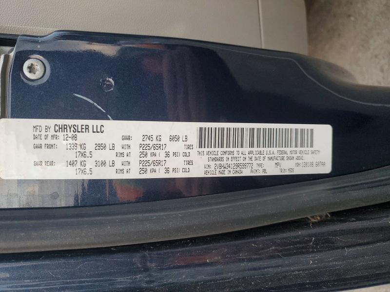 Aukcja sprzedaży 2009 Volkswagen Routan, vin: 2V8HW34129R599772, numer aukcji: 69514676
