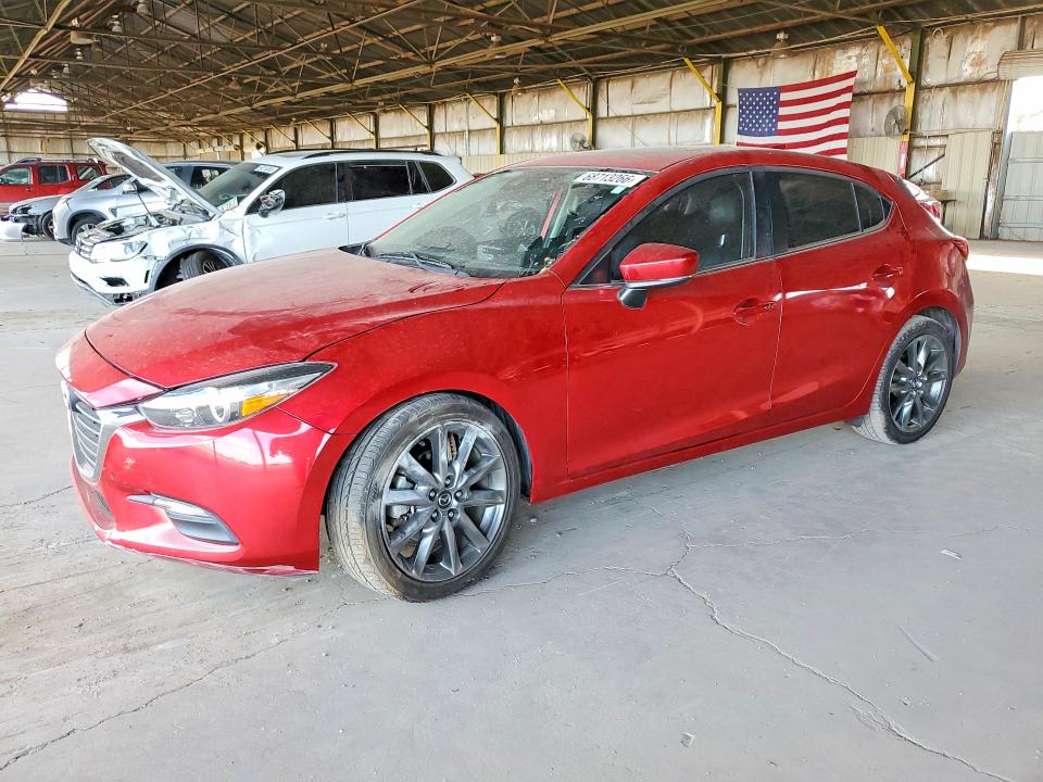 2018 Mazda 3 მანქანა იყიდება აუქციონზე, vin: 3MZBN1L38JM256565, აუქციონის ნომერი: 68713266
