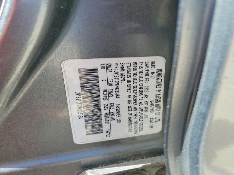 Продажа на аукционе авто 2017 Nissan Rogue Sport, vin: JN1BJ1CP0HW023164, номер лота: 68651746