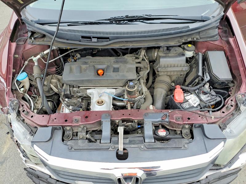 Продаж на аукціоні авто 2012 Honda Civic, vin: 19XFB2F52CE345660, номер лоту: 67373206