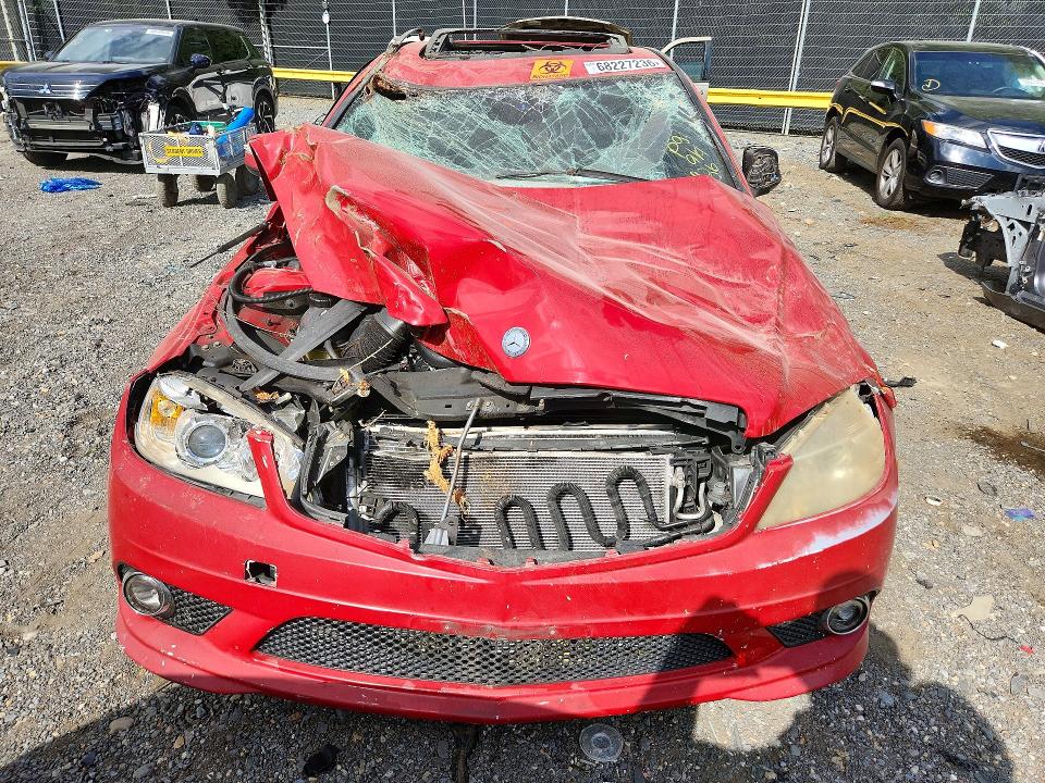 2008 Mercedes-benz C მანქანა იყიდება აუქციონზე, vin: WDDGF56XX8F015926, აუქციონის ნომერი: 68227236