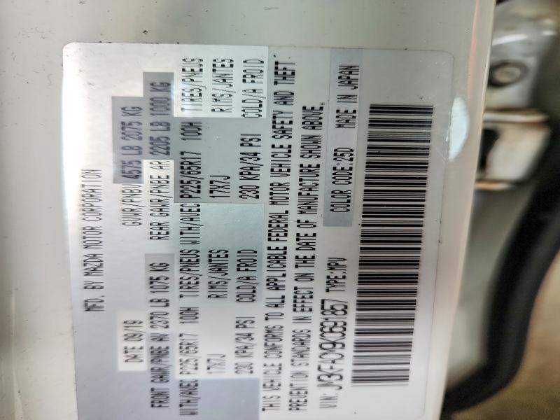 65997516 :رقم المزاد ، JM3KFACM9K0691857 vin ، 2019 Mazda Cx-5 مزاد بيع