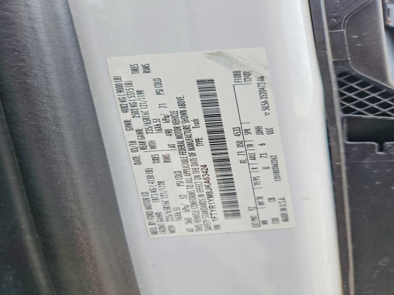 67493196 :رقم المزاد ، 1FTYR1YM8JKA63424 vin ، 2018 Ford Transit مزاد بيع