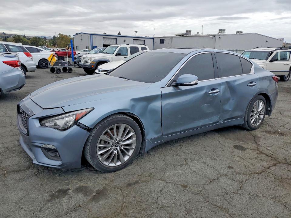 2019 Infiniti Q50 მანქანა იყიდება აუქციონზე, vin: JN1EV7APXKM517090, აუქციონის ნომერი: 67721706