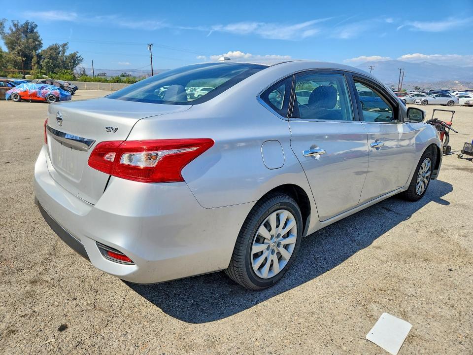 2016 Nissan Sentra მანქანა იყიდება აუქციონზე, vin: 3N1AB7AP8GL659589, აუქციონის ნომერი: 69821866