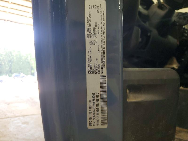 Продажа на аукционе авто 2021 Ram Promaster 3500, vin: 3C6MRVJG7ME556097, номер лота: 67679546