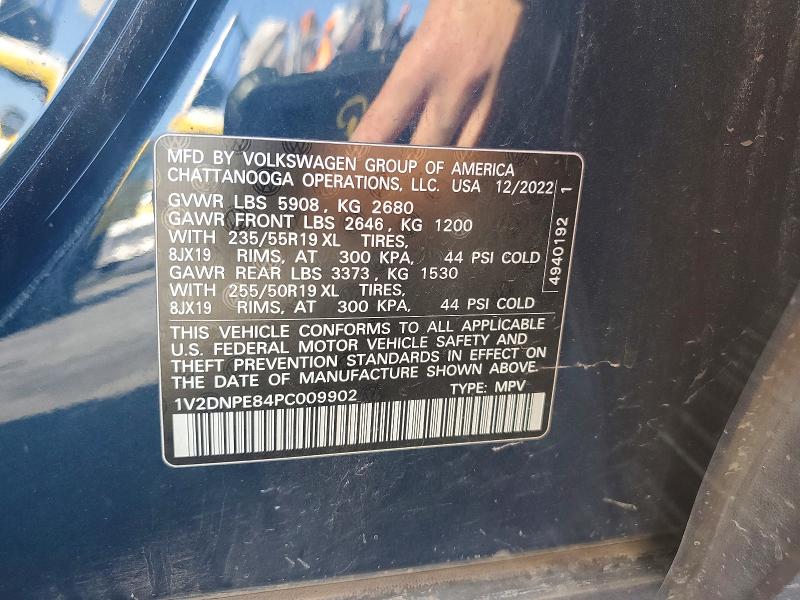 Продажа на аукционе авто 2023 Volkswagen Id.4, vin: 1V2DNPE84PC009902, номер лота: 70074886