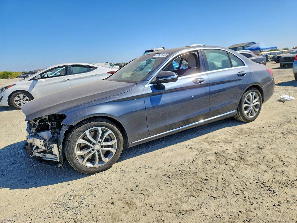69629386 :رقم المزاد ، 55SWF4JB3FU046365 vin ، 2015 Mercedes-benz C مزاد بيع