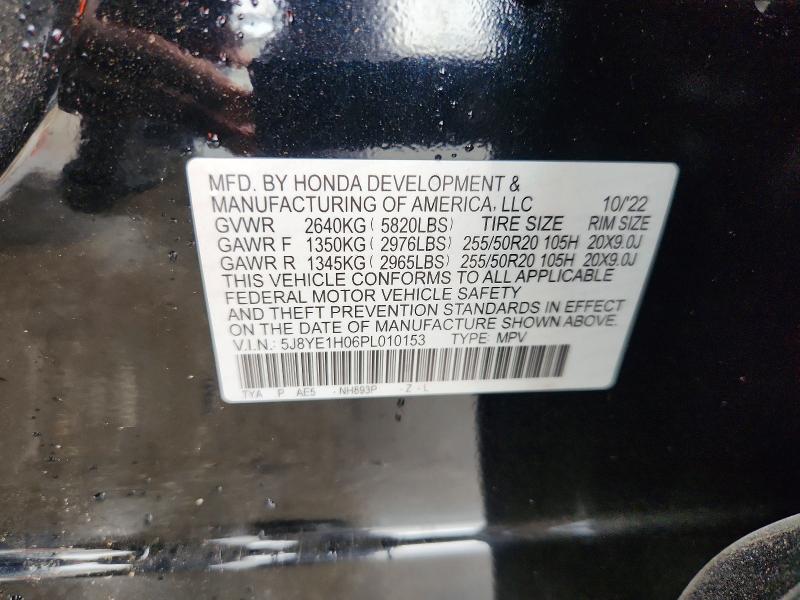 Aukcja sprzedaży 2023 Acura Mdx, vin: 5J8YE1H06PL010153, numer aukcji: 71056746