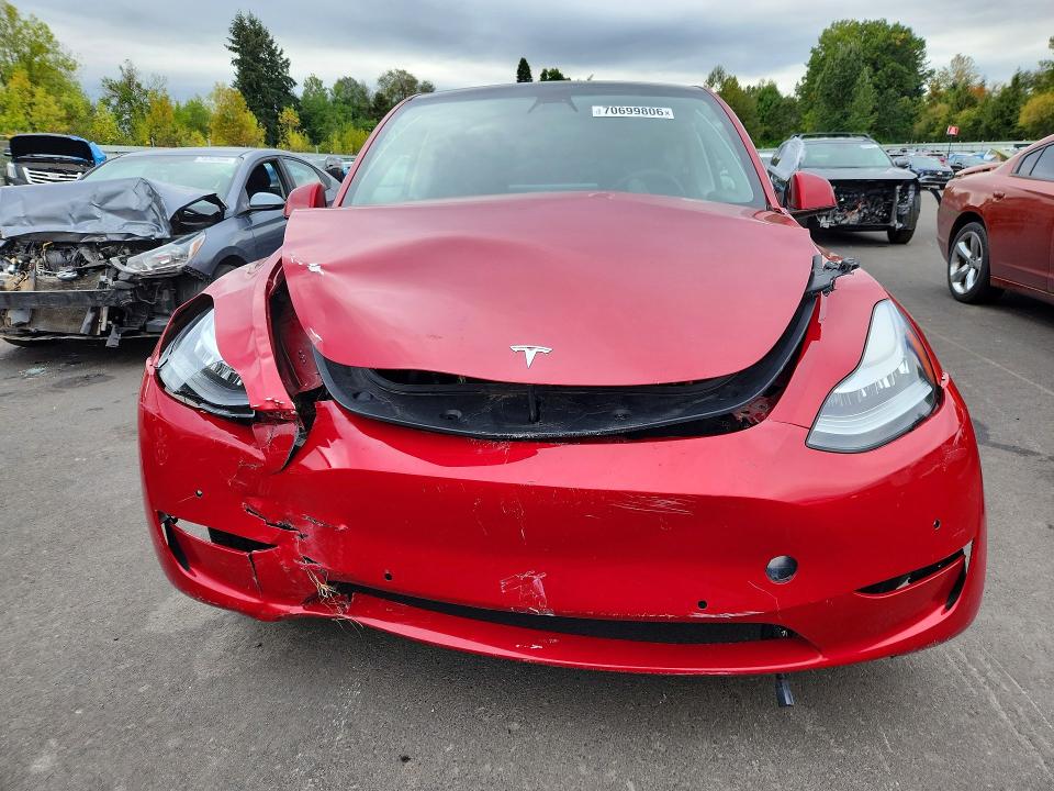 2021 Tesla Model Y მანქანა იყიდება აუქციონზე, vin: 5YJYGDEE4MF118540, აუქციონის ნომერი: 70699806