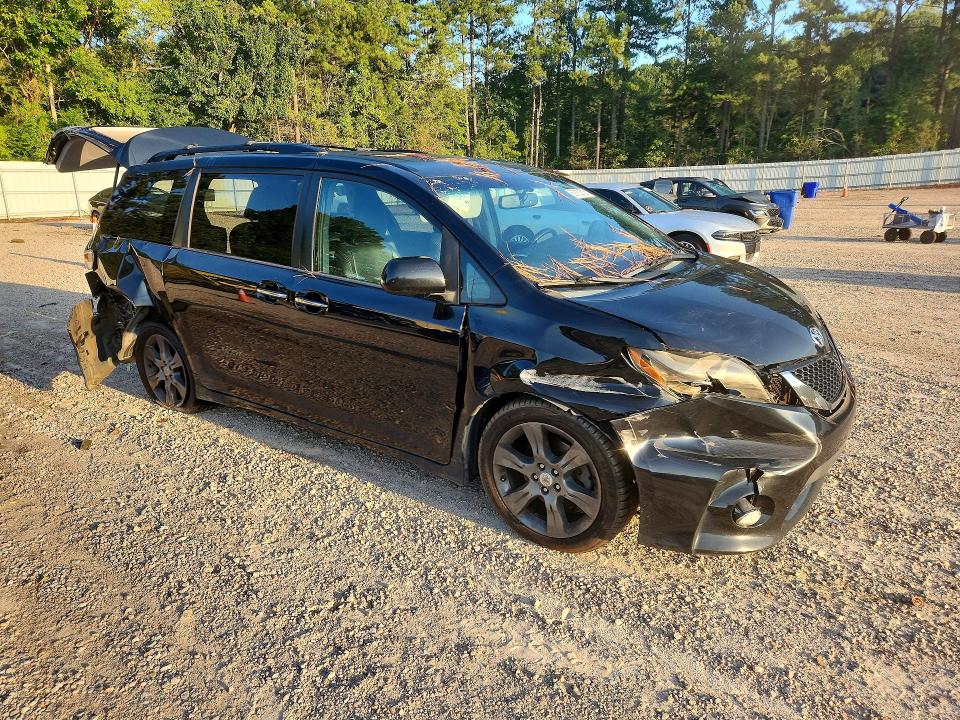 2015 Toyota Sienna მანქანა იყიდება აუქციონზე, vin: 5TDXK3DC4FS637834, აუქციონის ნომერი: 69762516